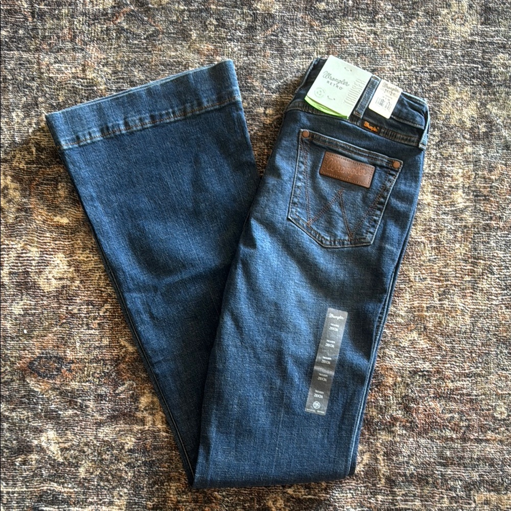 Wrangler Retro Bailey High Rise Trouser Jean